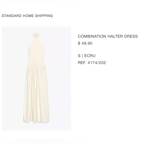 Zara Combination Maxi Dress - Picture 2 of 6